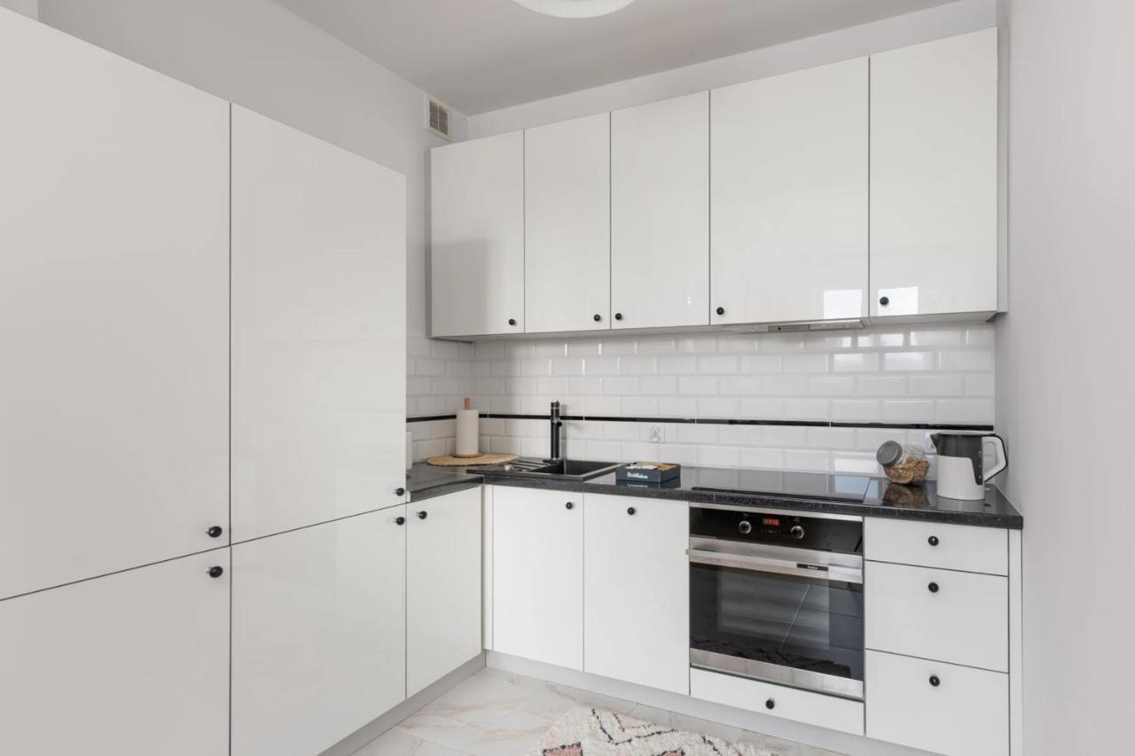 Przestronny Apartament Z Widokiem Na Miasto W Warszawie Varşova Dış mekan fotoğraf